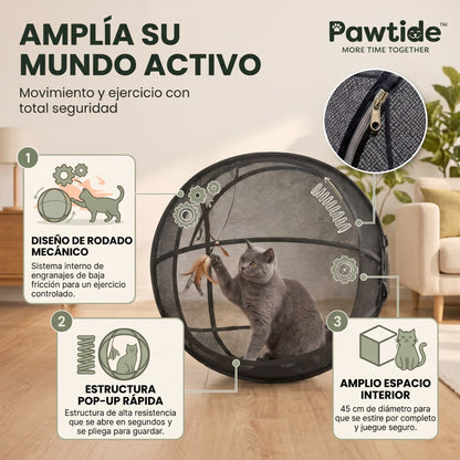 Pawtide™ Corral Explorador para Gatos